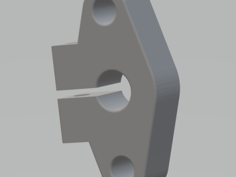 Linear Shaft Support Bracket 8 mm Modello di stampa 3D