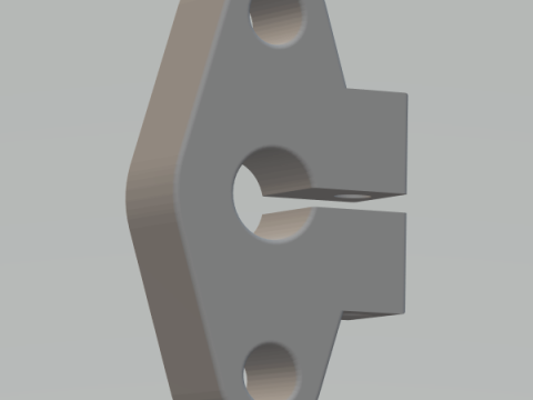 Linear Shaft Support Bracket 8 mm Modello di stampa 3D