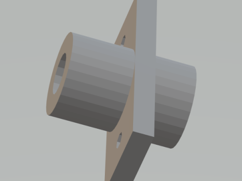 Linear Shaft Support Bracket 10 mm 3D प्रिंट मॉडल
