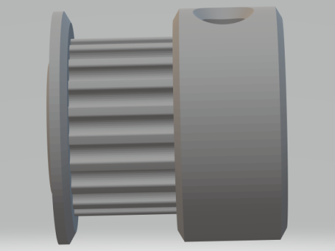 GT2 Pulley 8 mm 3D Print Model