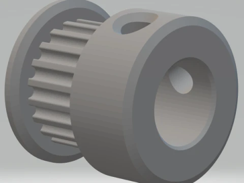GT2 Pulley 8 mm 3D Print Model