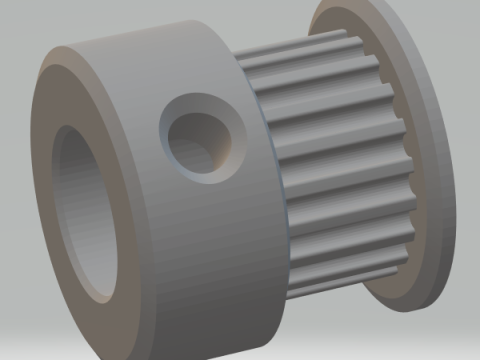 GT2 Pulley 8 mm 3D Print Model