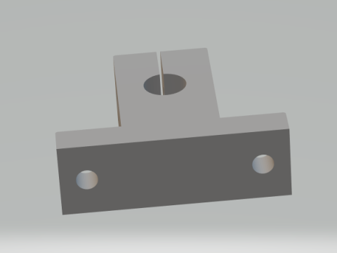 SK8 - Linear shaft support 8 mm 3D Print Model