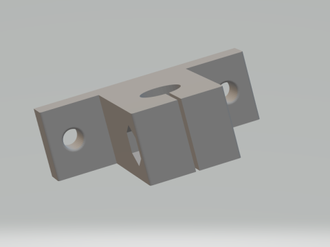 SK8 - Linear shaft support 8 mm 3D Print Model