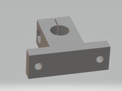 SK10 - Linear shaft support 10 mm 3D Принт Модель