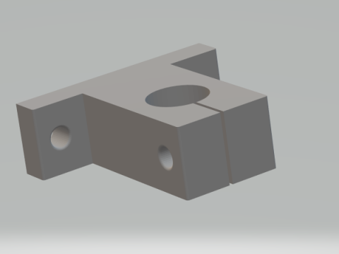 SK12 - Linear shaft support 12 mm 3D Print Model
