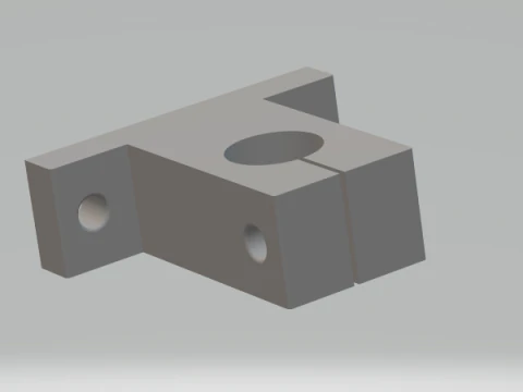 SK12 - Linear shaft support 12 mm 3D Print Model