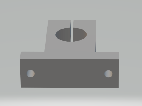 SK16 - Linear shaft support 16 mm 3D 프린트 모델