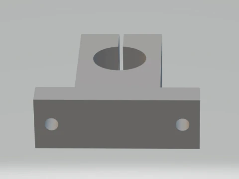 SK16 - Linear shaft support 16 mm 3D Print Model