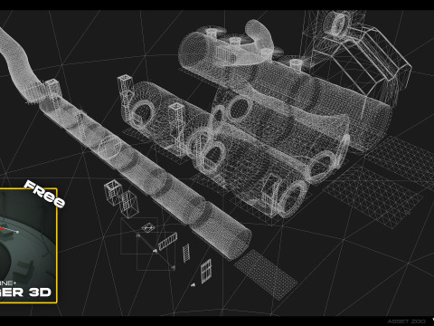 London Sewer Pack 3D Model
