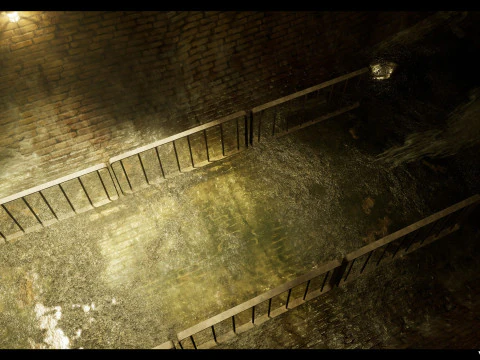 London Sewer Pack 3D Model