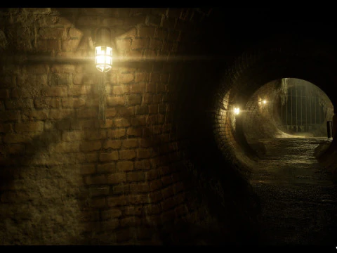 London Sewer Pack 3D Model