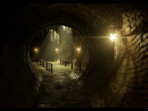 London Sewer Pack 3D Model
