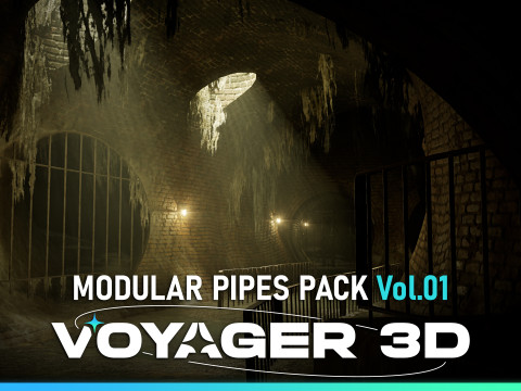 London Sewer Pack 3Dモデル