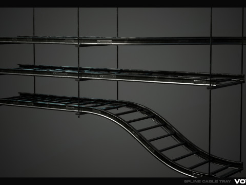Spline Cable Kit Vol01 Modelo 3D