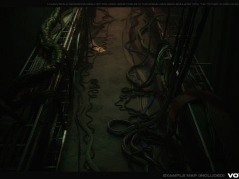 Spline Cable Kit Vol01 Modelo 3D