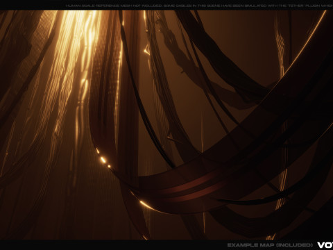 Spline Cable Kit Vol01 Modelo 3D