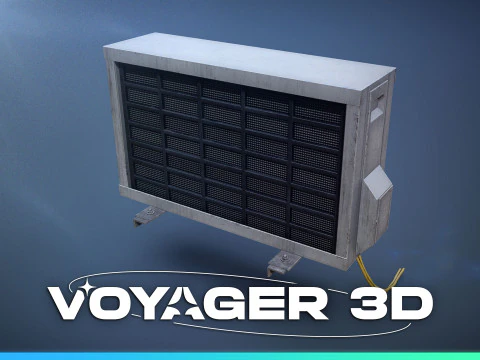 Настінний кондиціонер 3D Модель