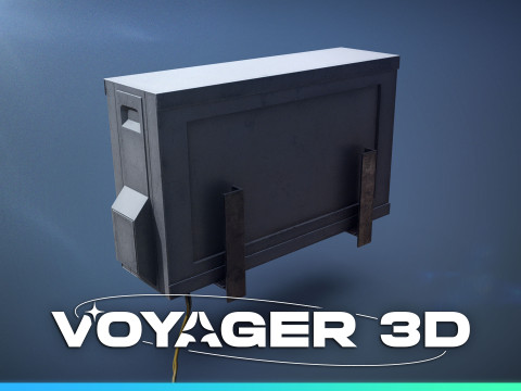 Wall Attached Air Conditioner 3D Модель