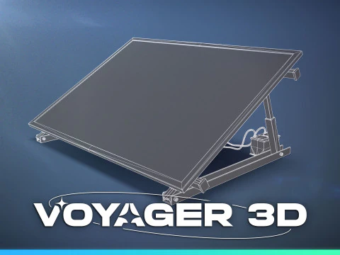 Solar Panel 3D Model