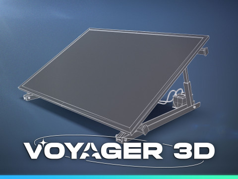 Dirty Old Solar Panel 3D Модель
