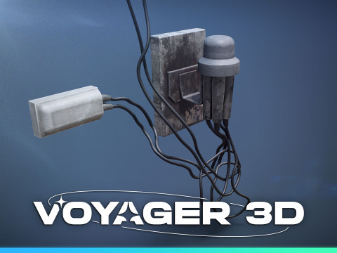 Electrical Wall Addon 3D Model