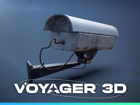 Security Camera 3D Model