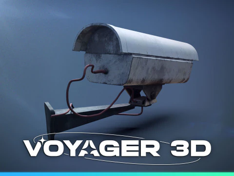 Security Camera 3D Model