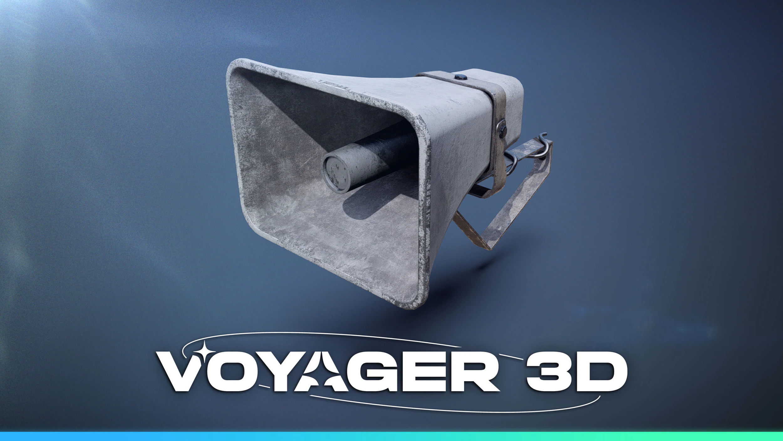 Wall Mounted Speaker 3D Model .c4d .max .obj .3ds .fbx .stl .blend 