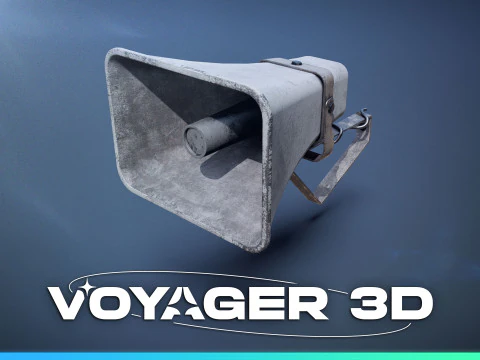 Wandlautsprecher 3D Modell