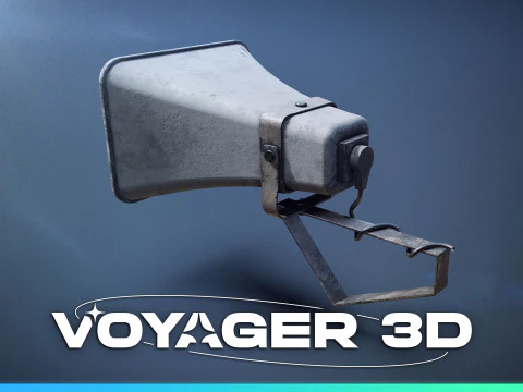 Wall Mounted Speaker 3D Model
