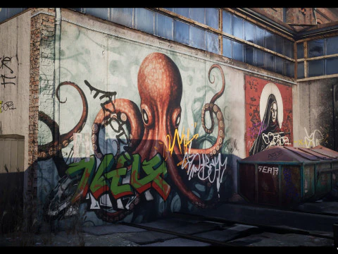 Graffiti Pack Vol 01 CG Textures