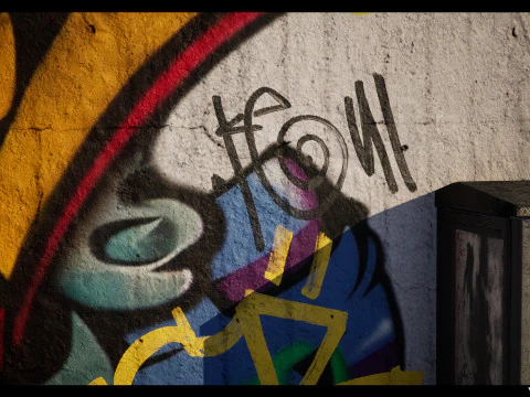 Graffiti Pack Vol 01 CG Textures