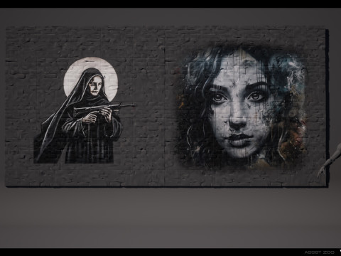 Graffiti Pack Vol 01 Texturas CG