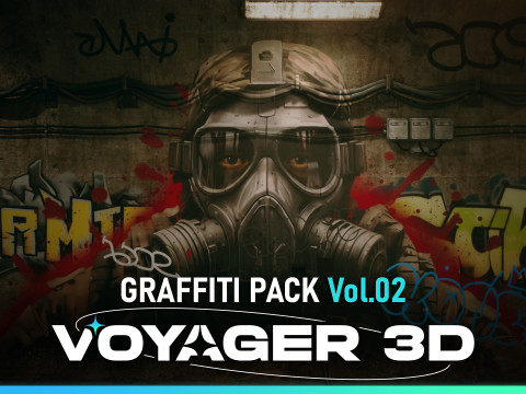 Graffiti Pack Vol 02 CG टेक्स्चर्स
