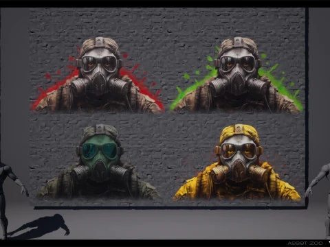 Graffiti Pack Vol 02 CG Textures
