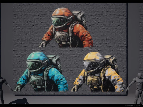 Graffiti Pack Vol 02 CG Textures