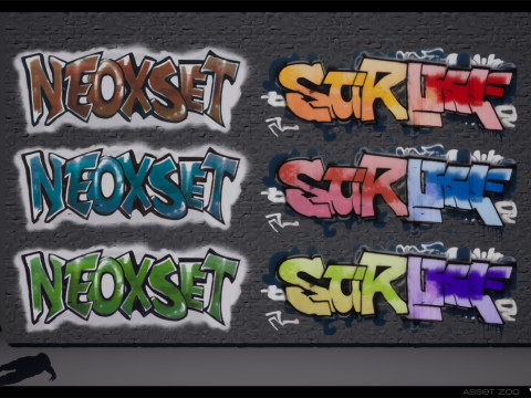 Pacote Graffiti Vol 02 Texturas CG