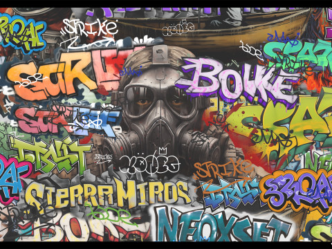 Pacote Graffiti Vol 02 Texturas CG