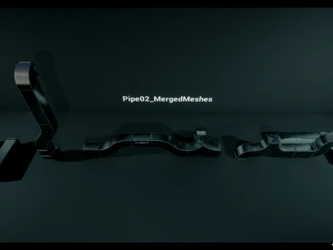 Modular Pipes Pack Vol 02 3D Model