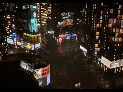 Billboards Pack Vol 01 3D-Modell