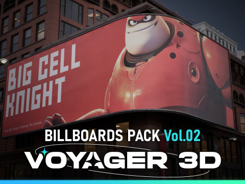 Billboards Pack Vol 02 3Dモデル