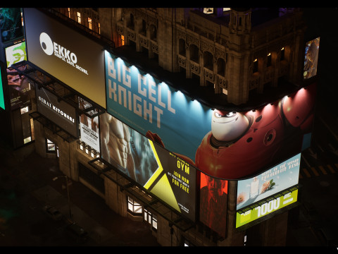 Billboards Pack Vol 02 3D Модель