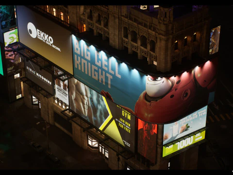 Billboards Pack Vol 02 3D Model
