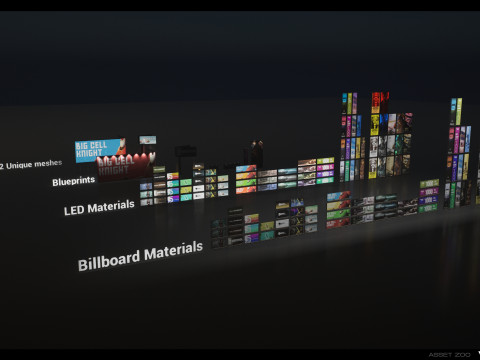Billboards Pack Vol 02 3D Модель