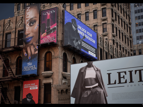 Billboards Pack Vol 03 Modèle 3D