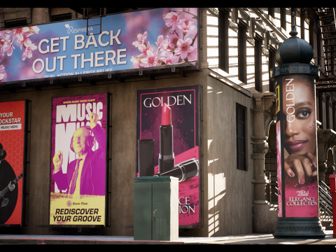 Billboards Pack Vol 03 Modèle 3D