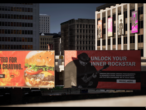 Billboards Pack Vol 03 Modèle 3D