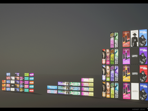 Billboards Pack Vol 03 Modèle 3D