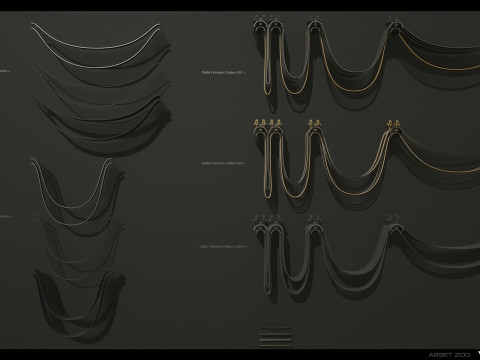 Industrial Cable Kit Vol 01 Modèle 3D